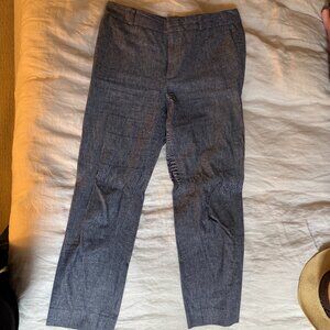 Banana Republic Blue Linen Pant